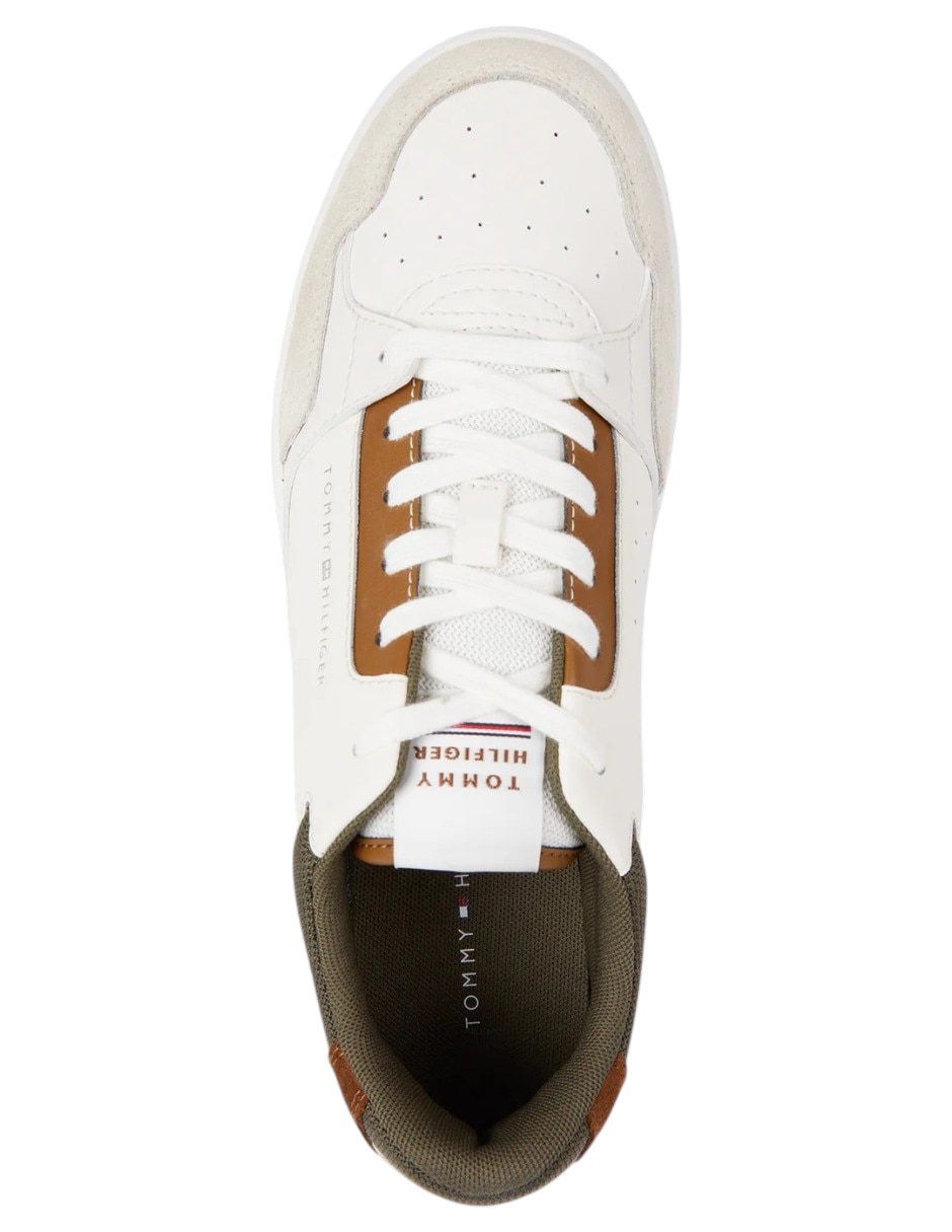 Tenis de piel para hombre