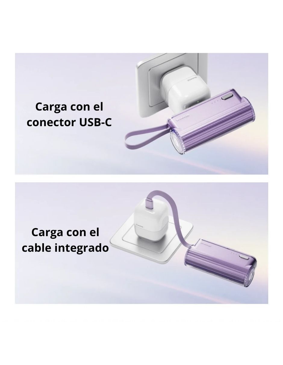Batería portátil 5000 mAh Flow 4