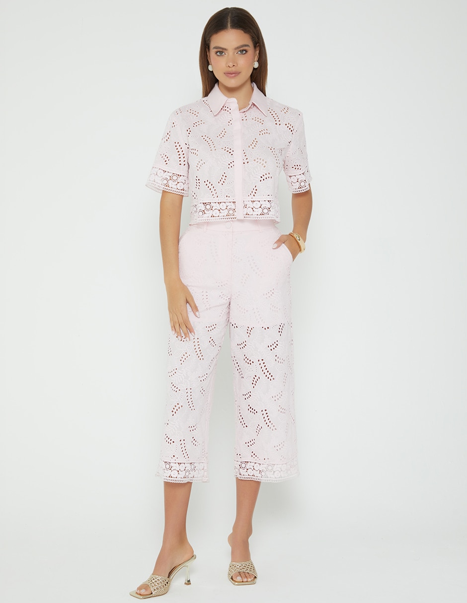 Blusa camisera puerto escondido manga Corta para mujer 5
