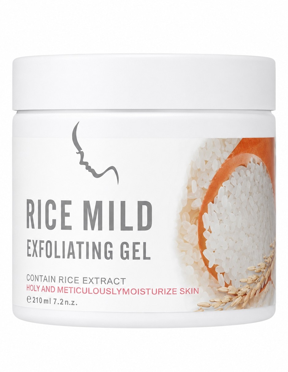 Exfoliante corporal Gel de arroz 200 ml para todo tipo de piel