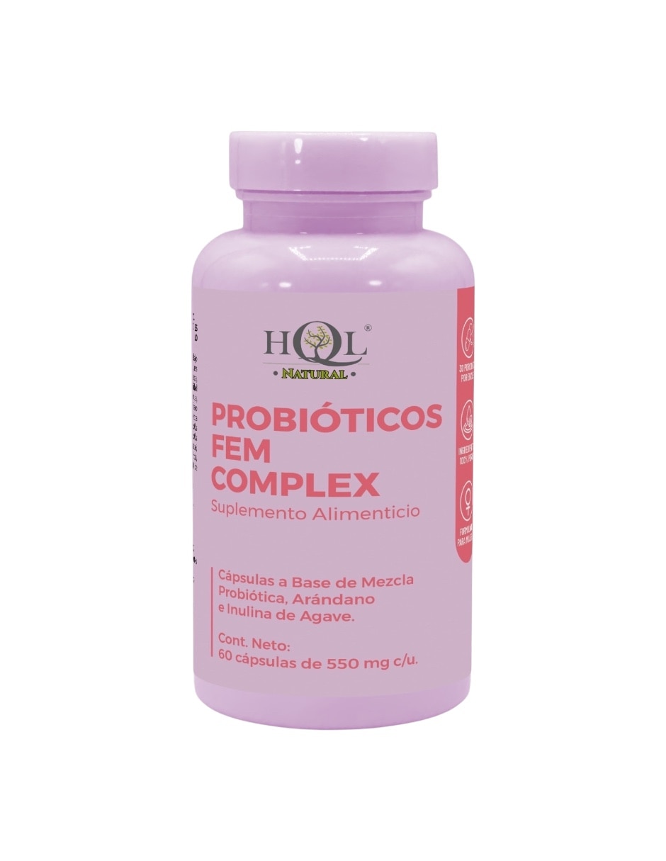 Probiótico Fem Complex de 60 cápsulas