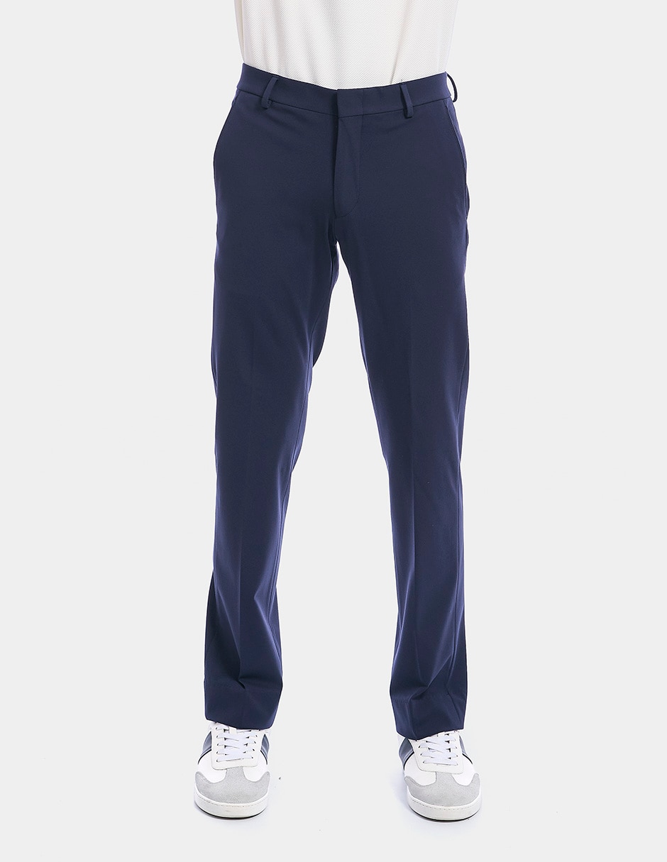 Pantalón formal de vestir slim para hombre