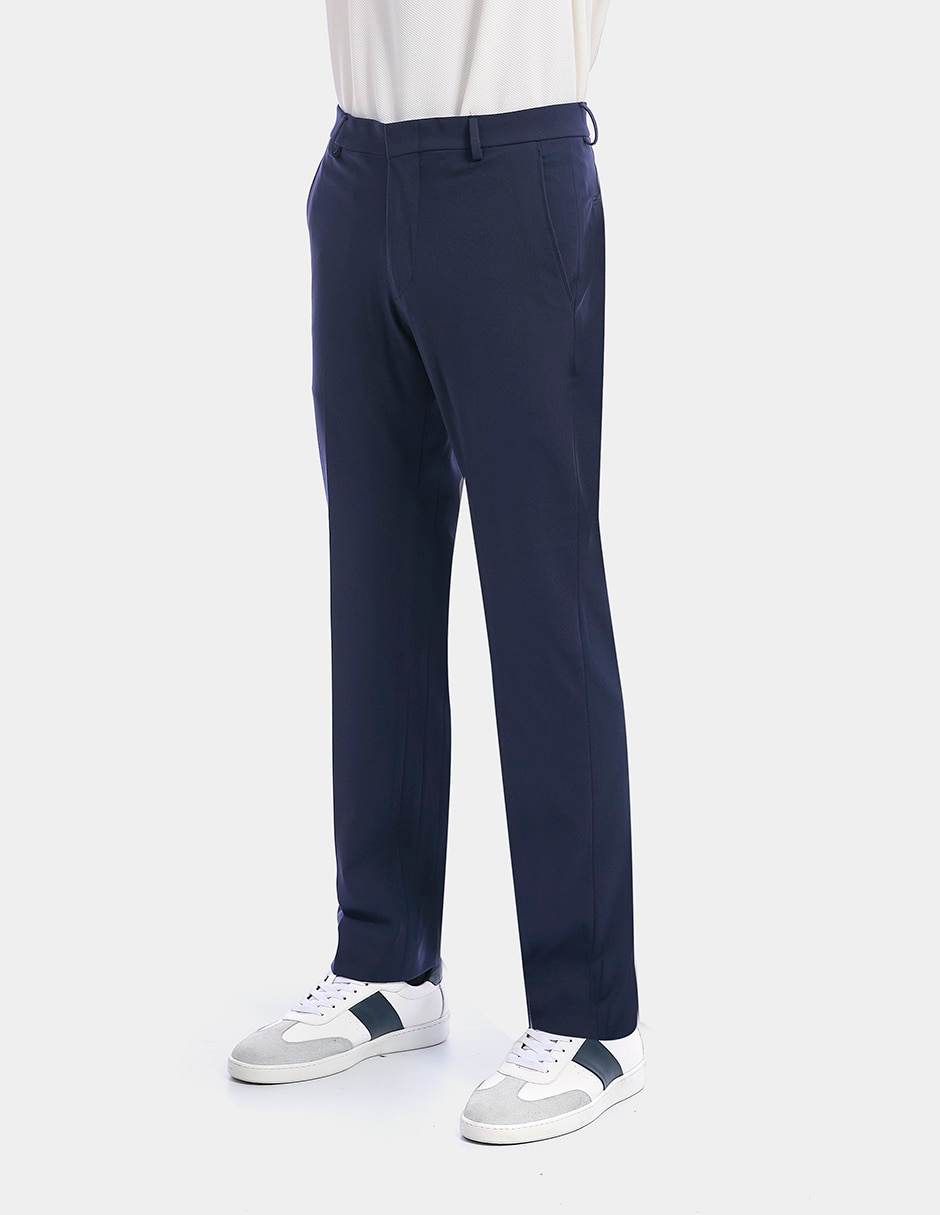 Pantalón formal de vestir slim para hombre 2