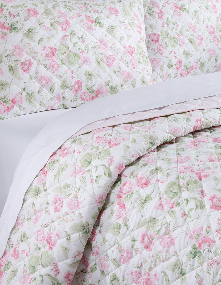 Set de colcha morning gloria pink 2
