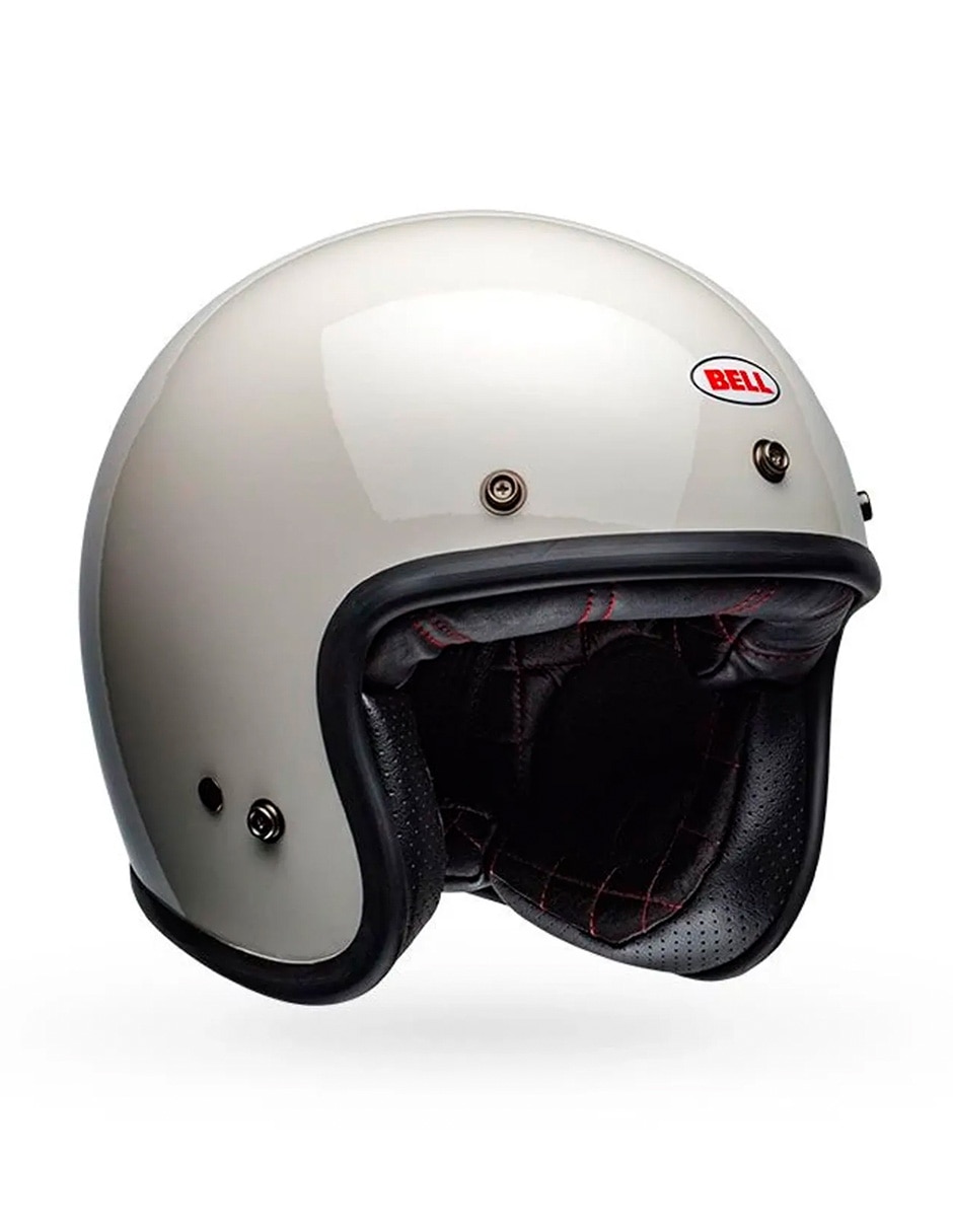 Casco 3/4 para motocicleta urbana para hombre