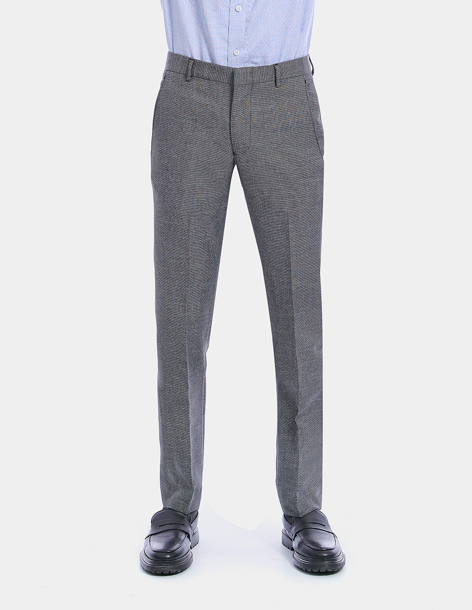 Pantalón formal de vestir slim para hombre Pantalón formal de vestir slim para hombre