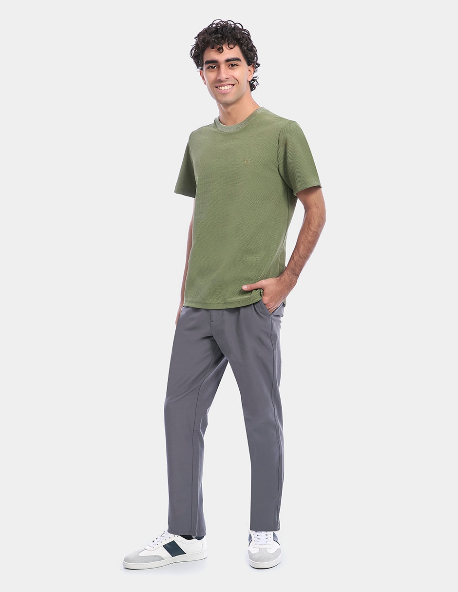 Playera cuello redondo para hombre 3