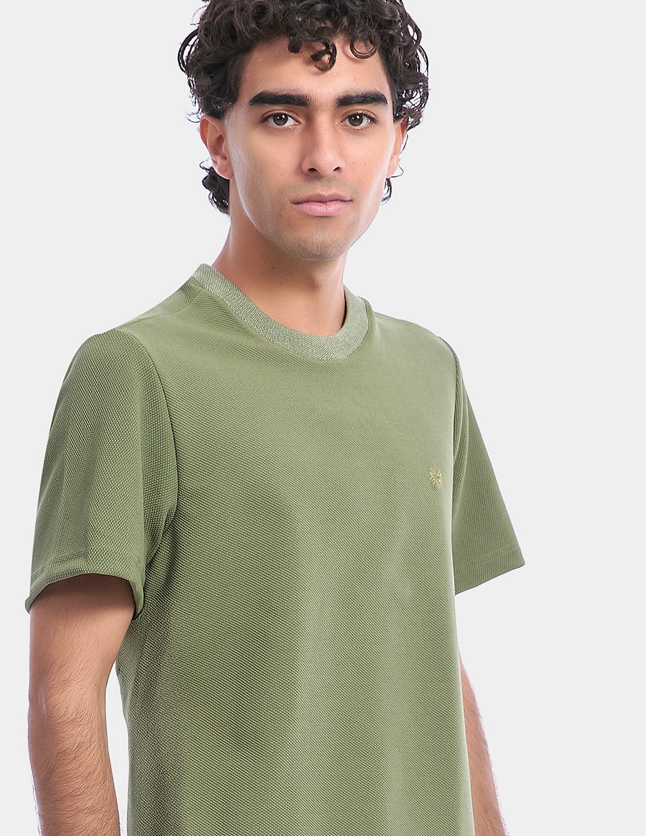 Playera cuello redondo para hombre 2