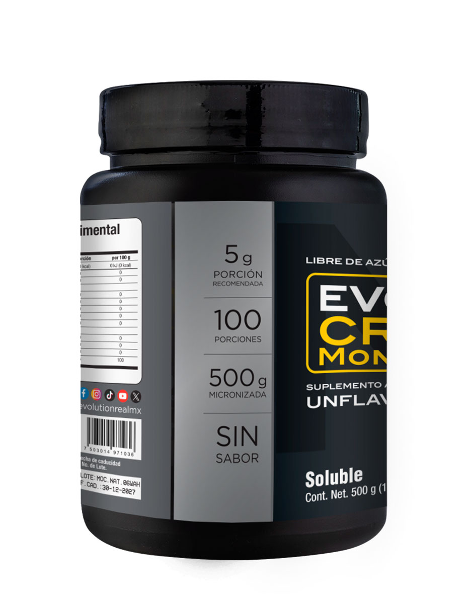 Combo Evolution Proteina Wp100 Chocolate + Creatina con proteína whey y creatina monohidratada sabor chocolate de 2 Kg 5