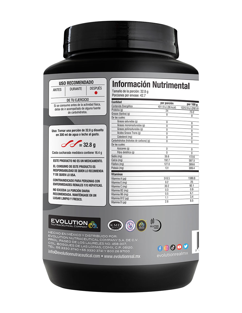 Combo Evolution Proteina Wp100 Chocolate + Creatina con proteína whey y creatina monohidratada sabor chocolate de 2 Kg