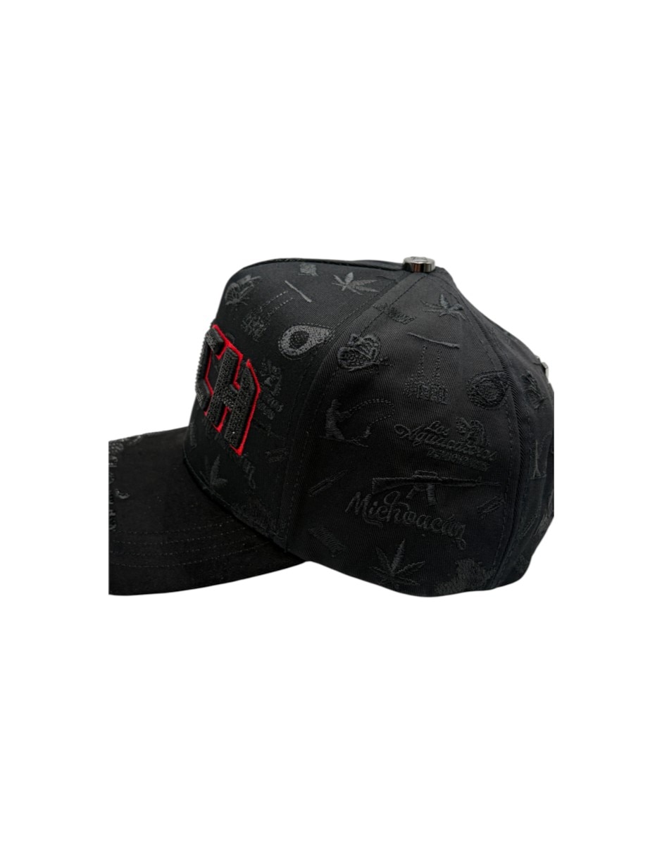 Gorra visera curva snapback casual para hombre 4