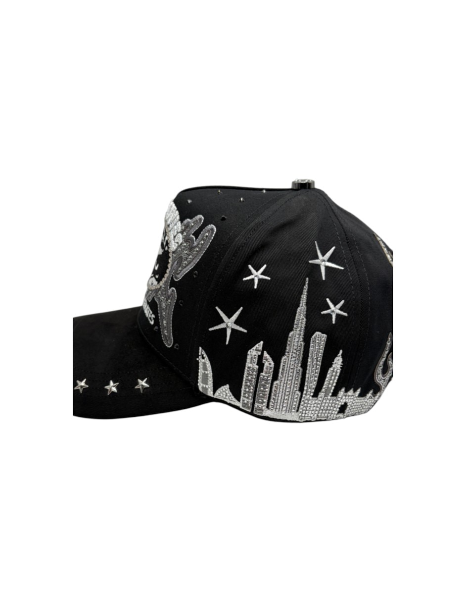 Gorra visera curva snapback casual para hombre 4