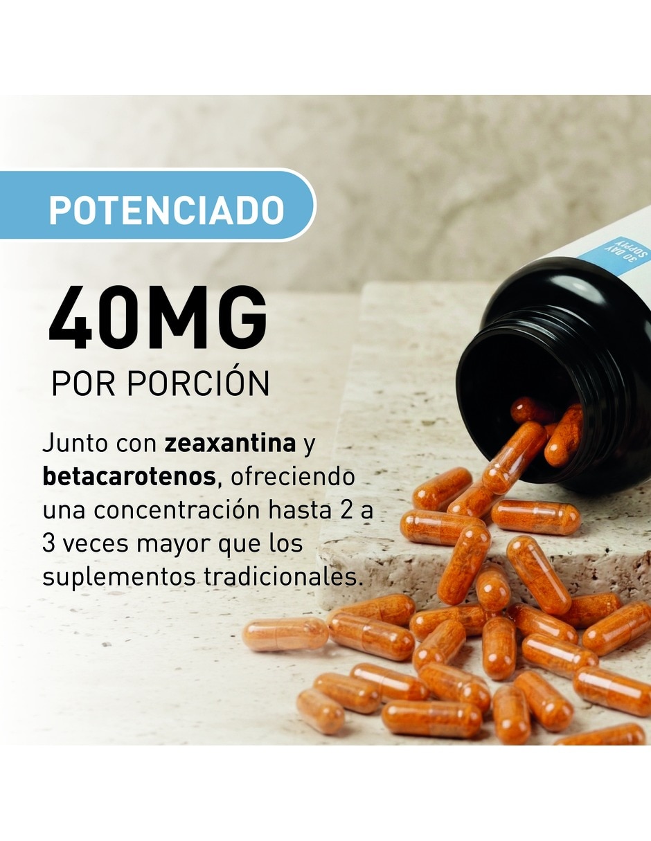 Luteína zeaxantina de 40 g 2