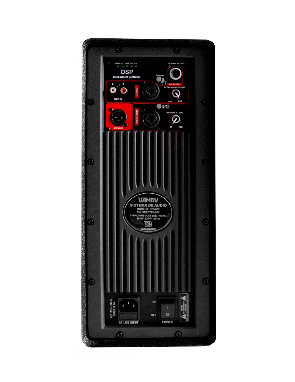 Sistema de audio XPECTRA 800 9