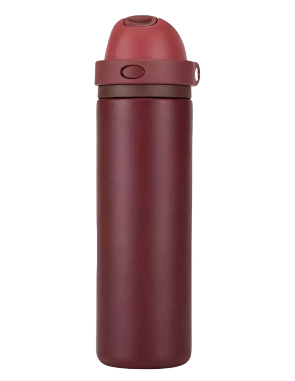 Termo de acero inoxidable con tapa flip top