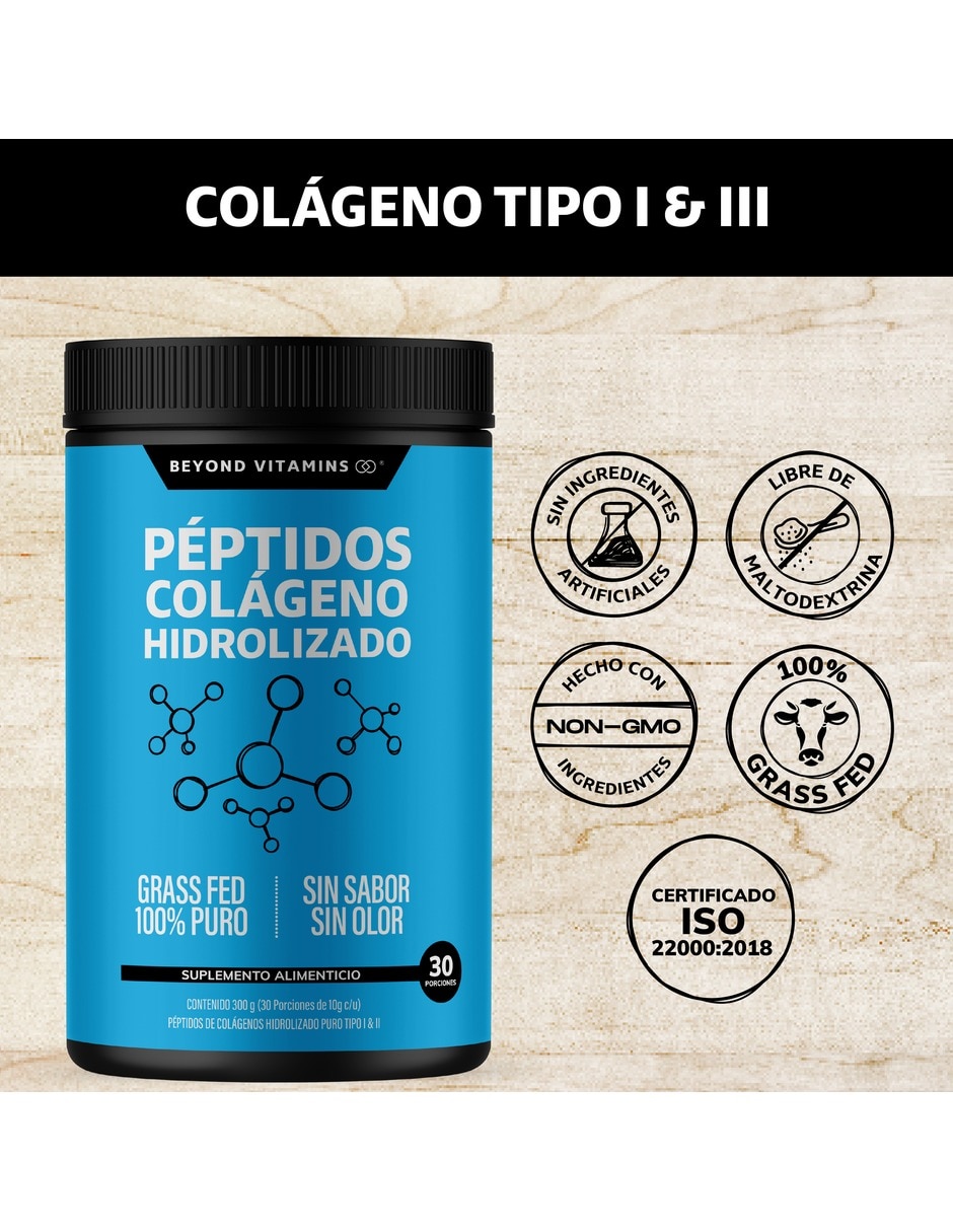 Peptidos de colageno de 300 g 5