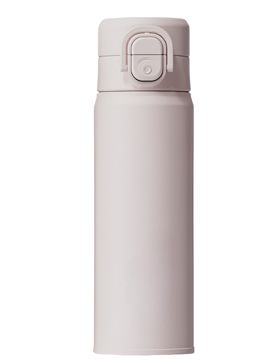 Termo de acero inoxidable con tapa flip top Termo de acero inoxidable con tapa flip top