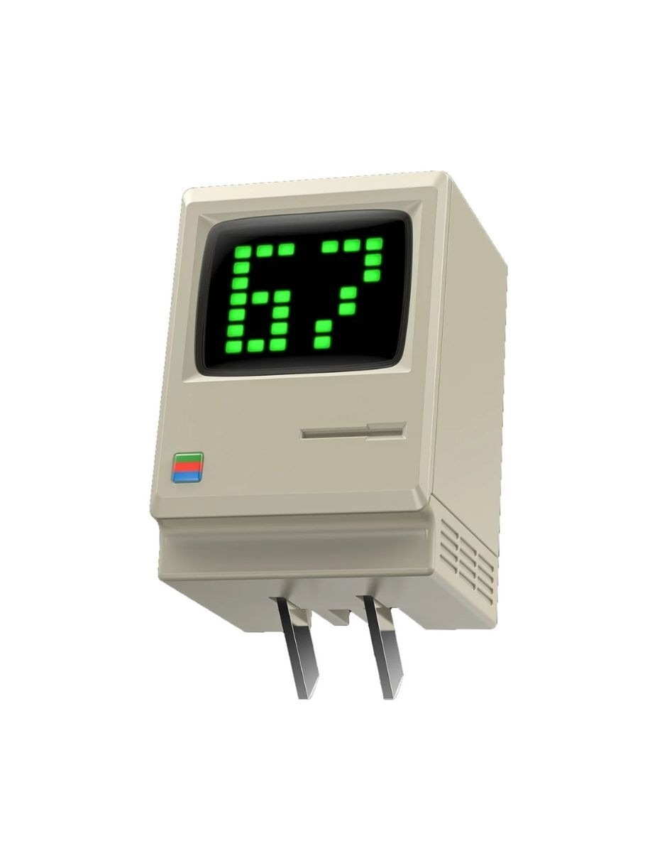 Cargador pared Retro 67W AC 67 W 5
