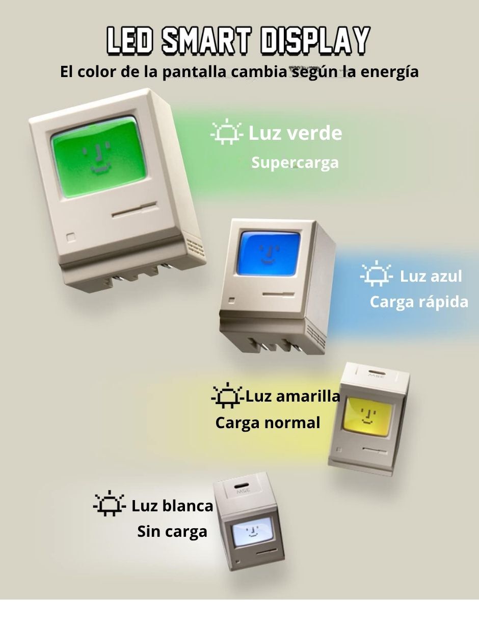 Cargador pared Retro 35W AC 35 W 3