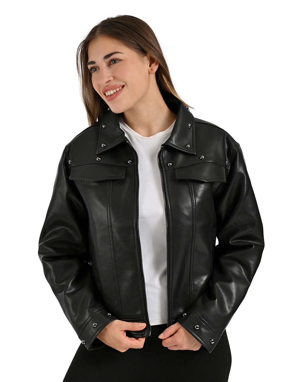 Chamarra casual para mujer 4