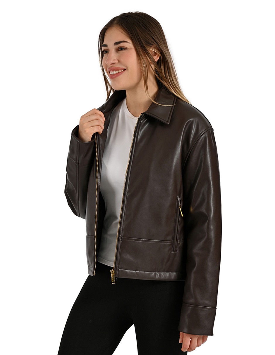 Chamarra casual para mujer 4