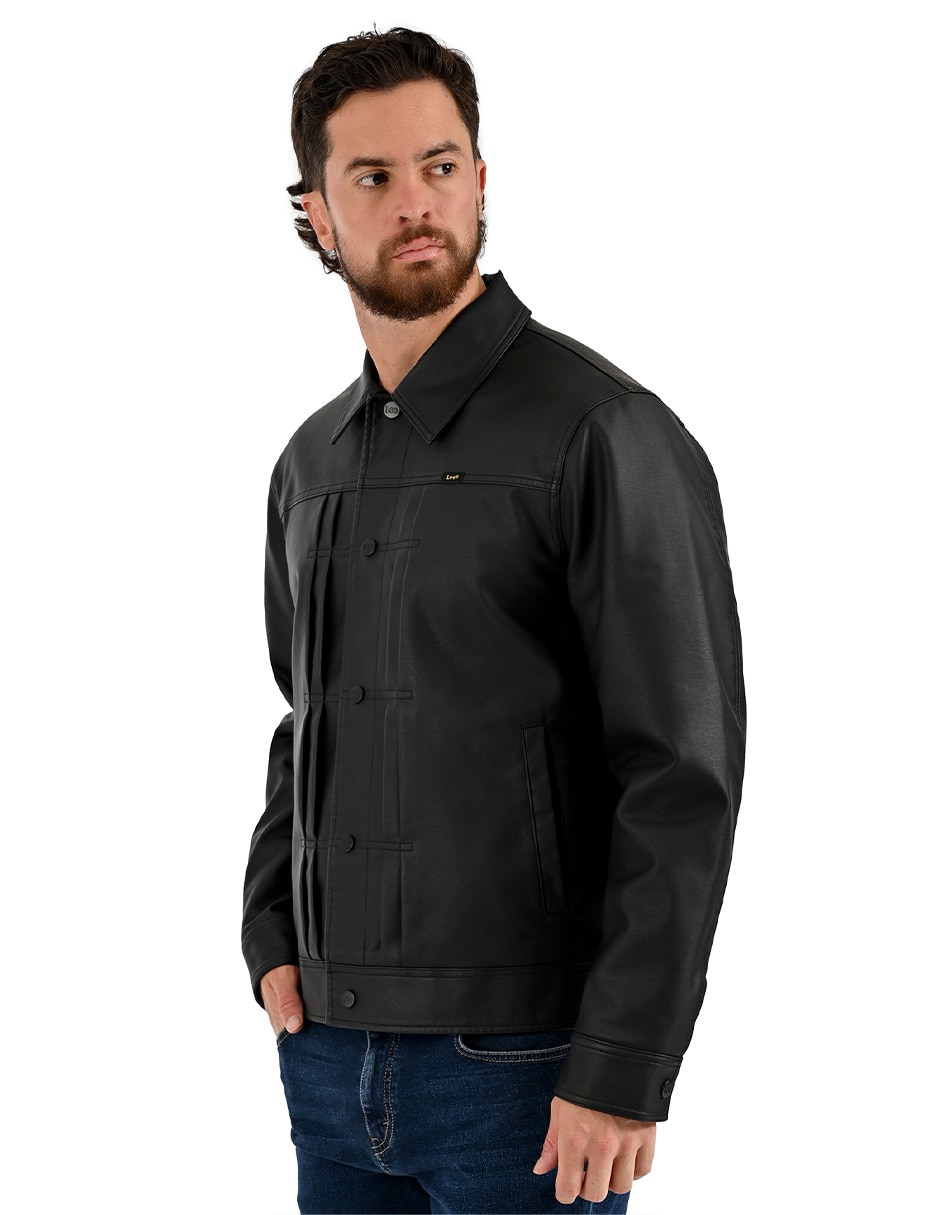 Chamarra casual con bolsillos para hombre 3