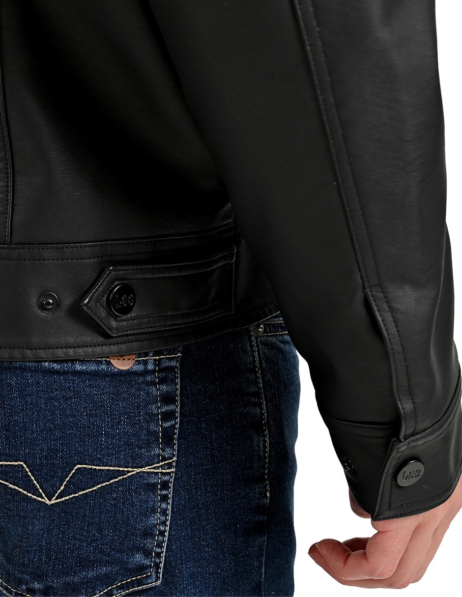 Chamarra casual con bolsillos para hombre 6