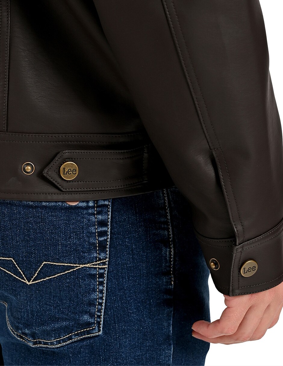 Chamarra casual con bolsillos para hombre 7