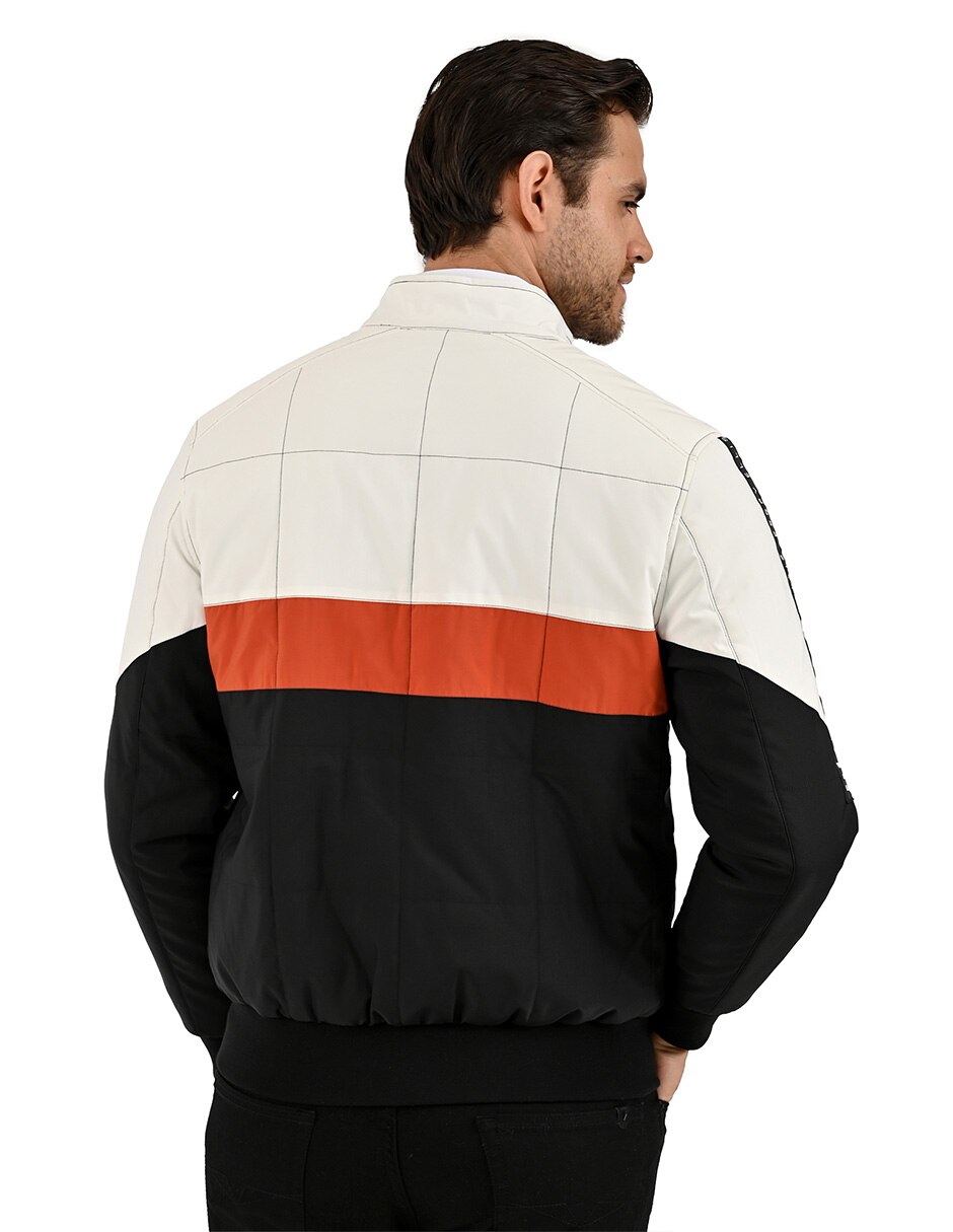 Chamarra casual con bolsillos para hombre 5