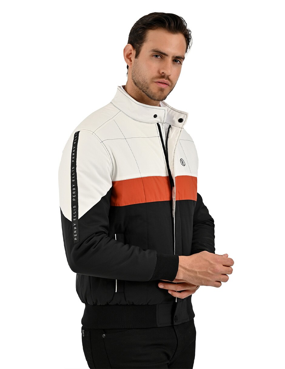 Chamarra casual con bolsillos para hombre 4