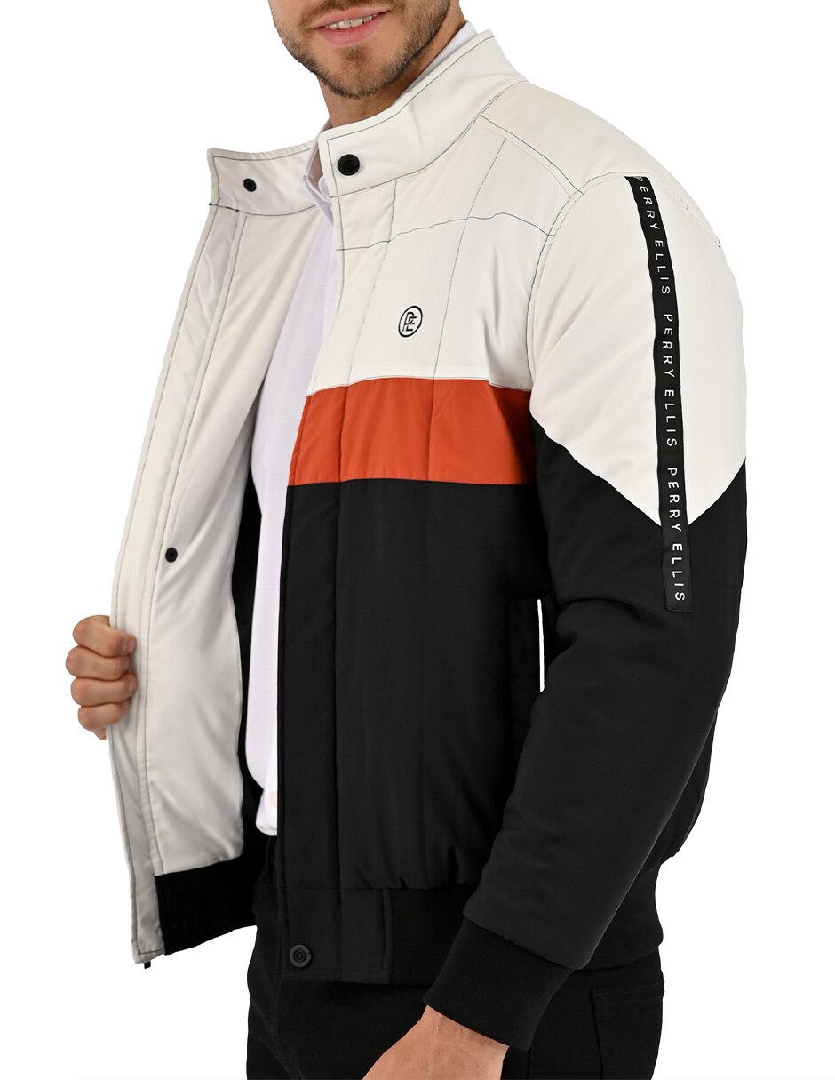 Chamarra casual con bolsillos para hombre 3