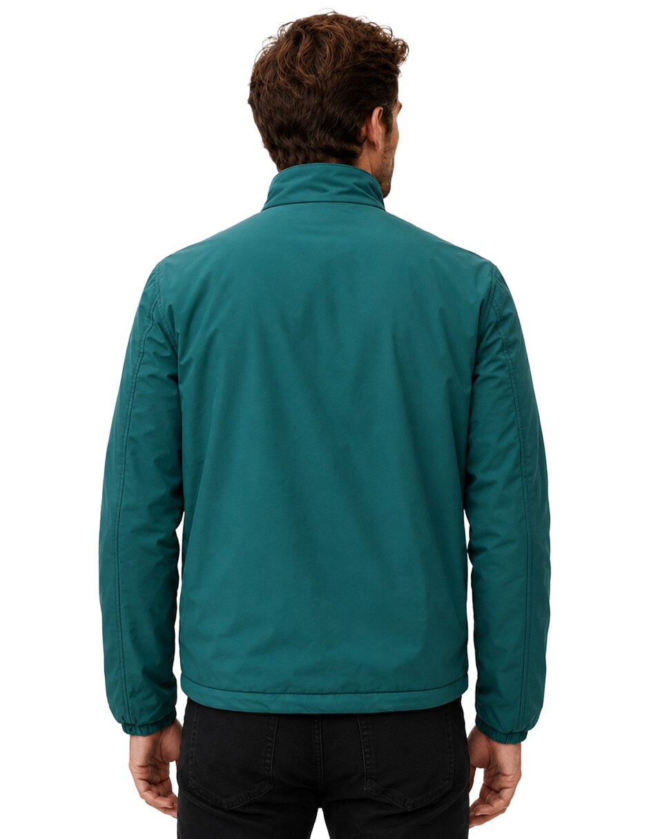 Chamarra casual con bolsillos para hombre 3