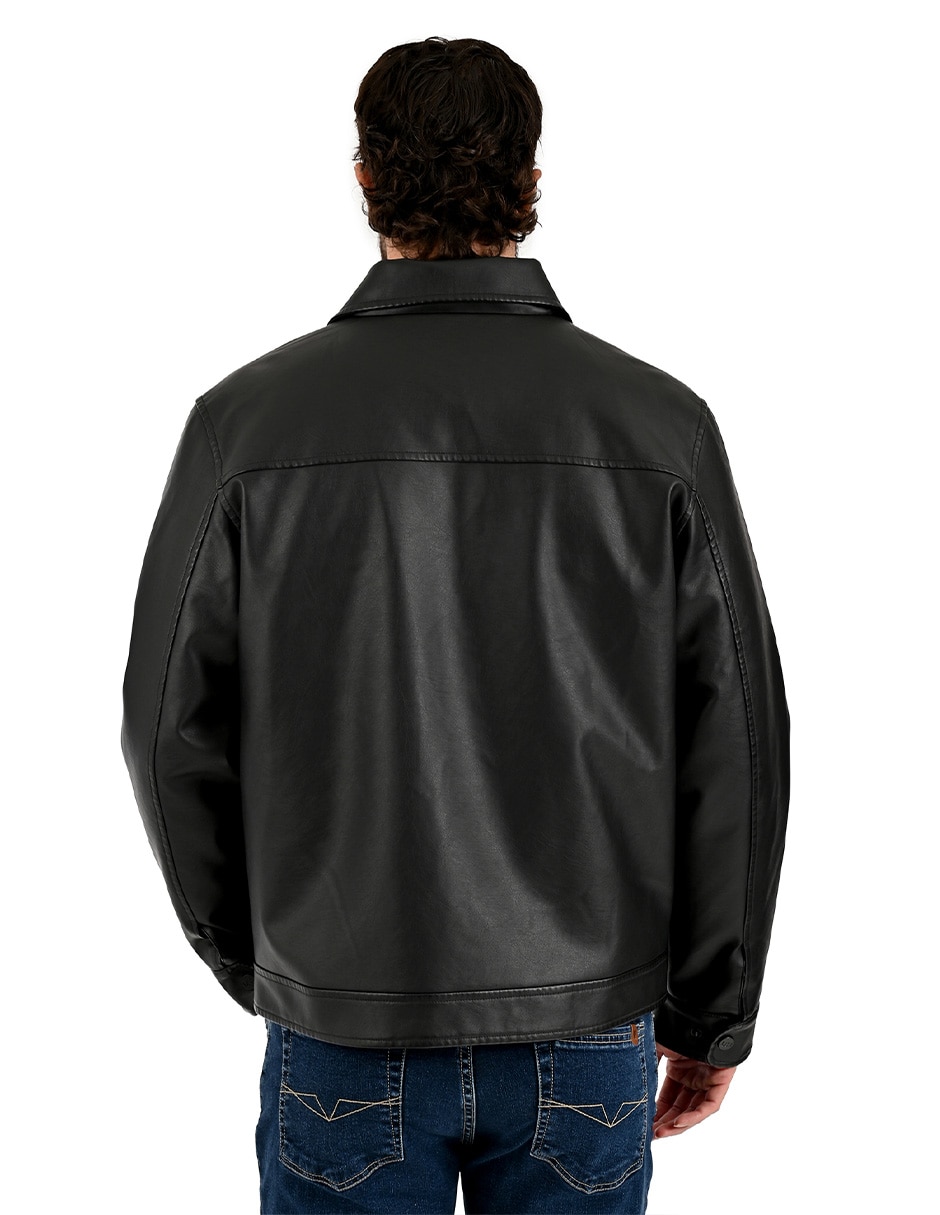Chamarra casual con bolsillos para hombre 5