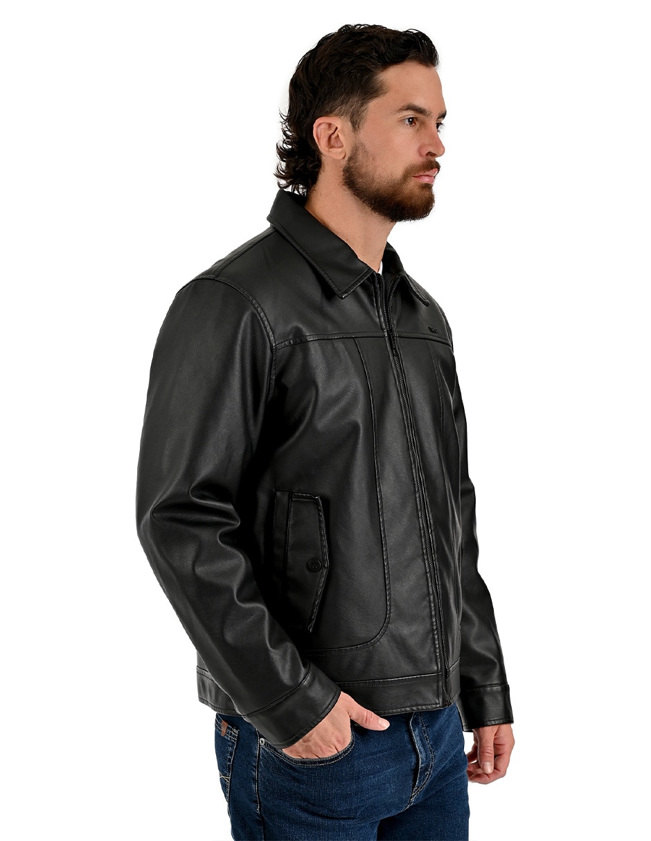 Chamarra casual con bolsillos para hombre 3