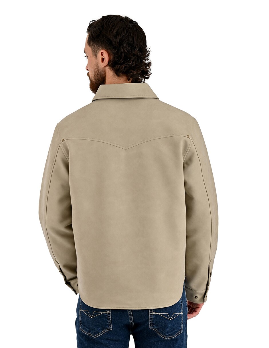 Chamarra casual con bolsillos para hombre 5