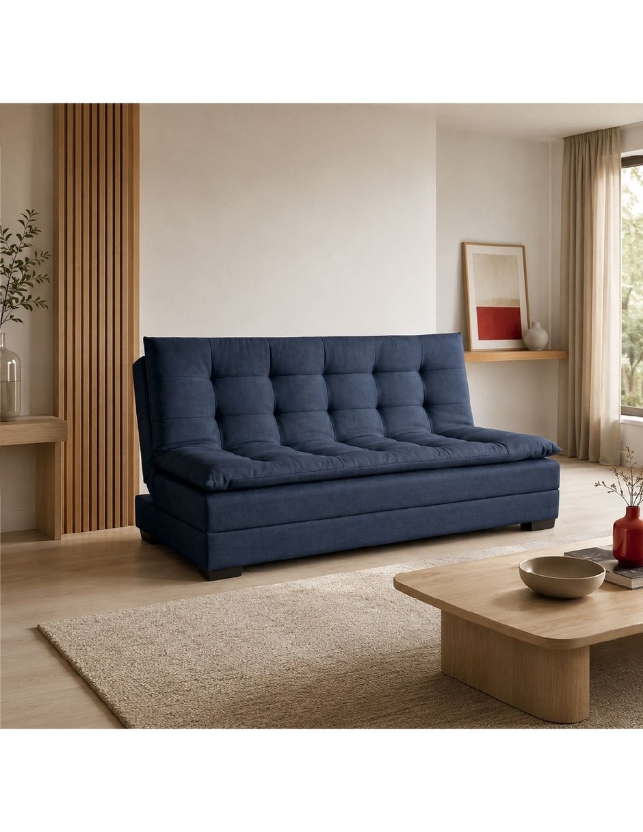 Sofá cama armable de madera pino 4