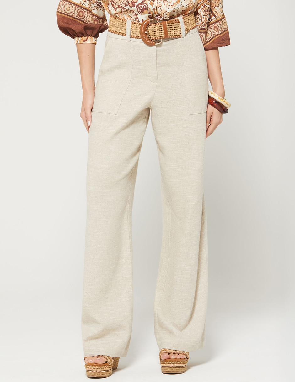 Pantalón relaxed egipto travel palazzo para mujer Pantalón relaxed egipto travel palazzo para mujer