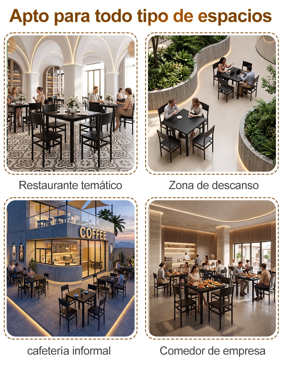 Comedor para de mdf melamina 9