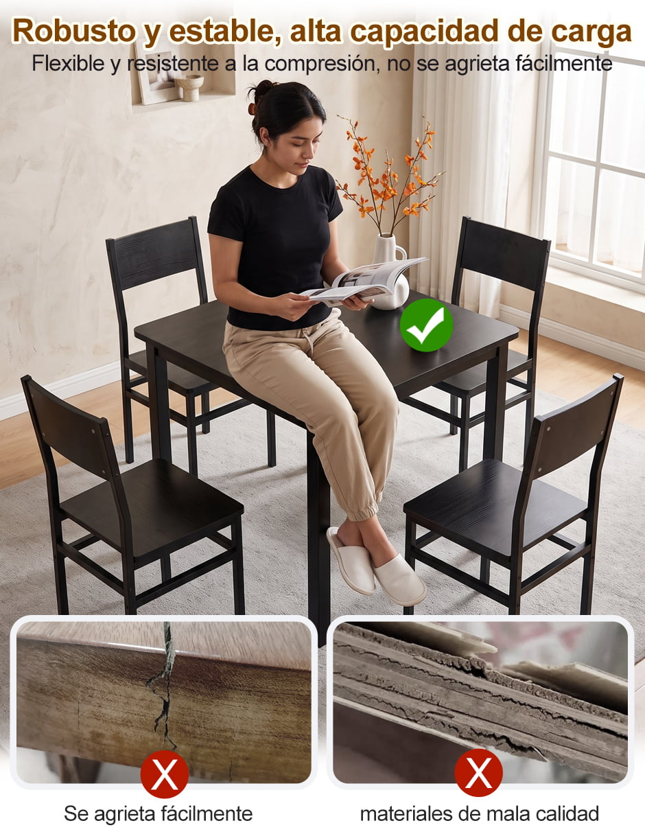 Comedor para de mdf melamina 6