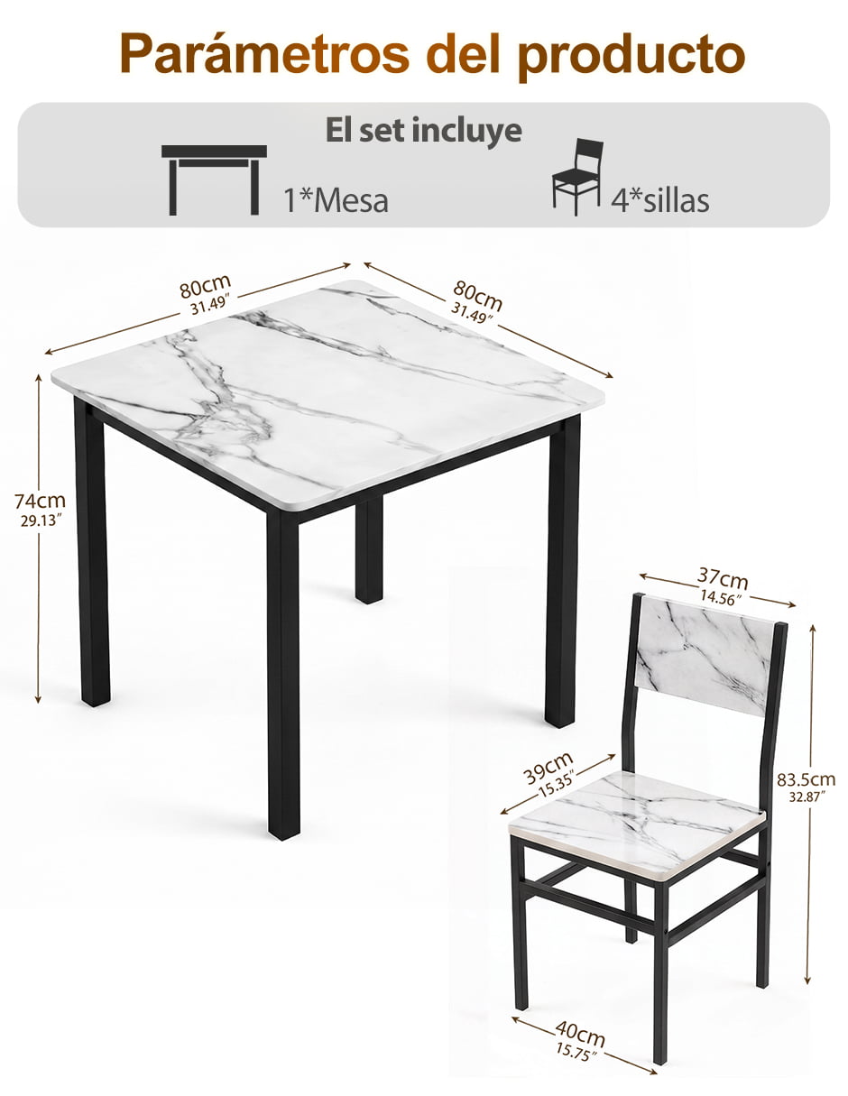 Comedor para de mdf melamina 13