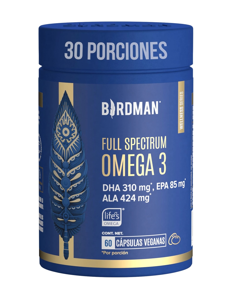 Full Spectrum con omega 3 de 60 cápsulas