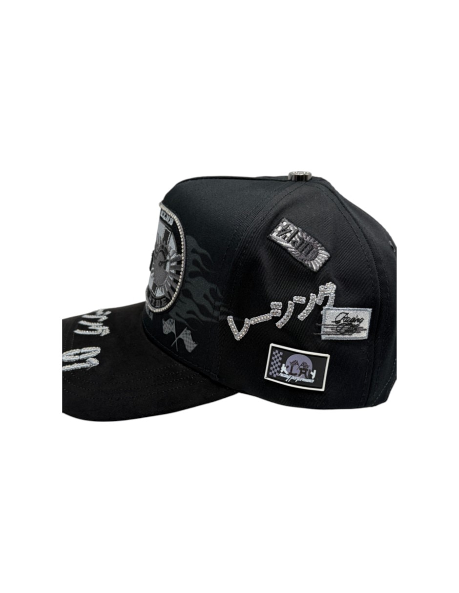 Gorra visera curva snapback casual para hombre 4
