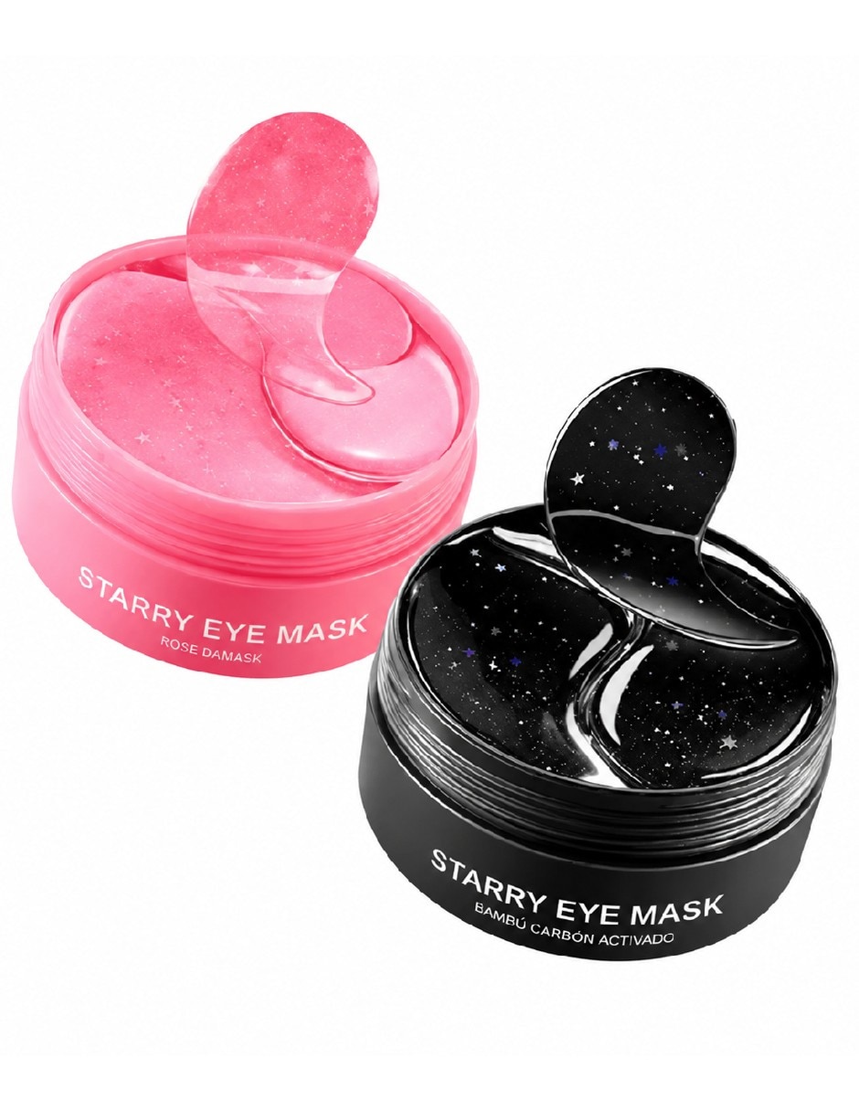 Set parches para ojos de 2 tarros de hidrogel contorno de ojos Set parches para ojos de 2 tarros de hidrogel contorno de ojos