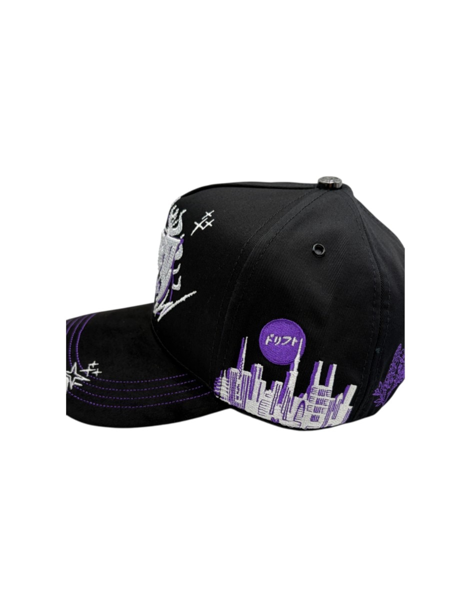 Gorra visera curva snapback casual para hombre 4