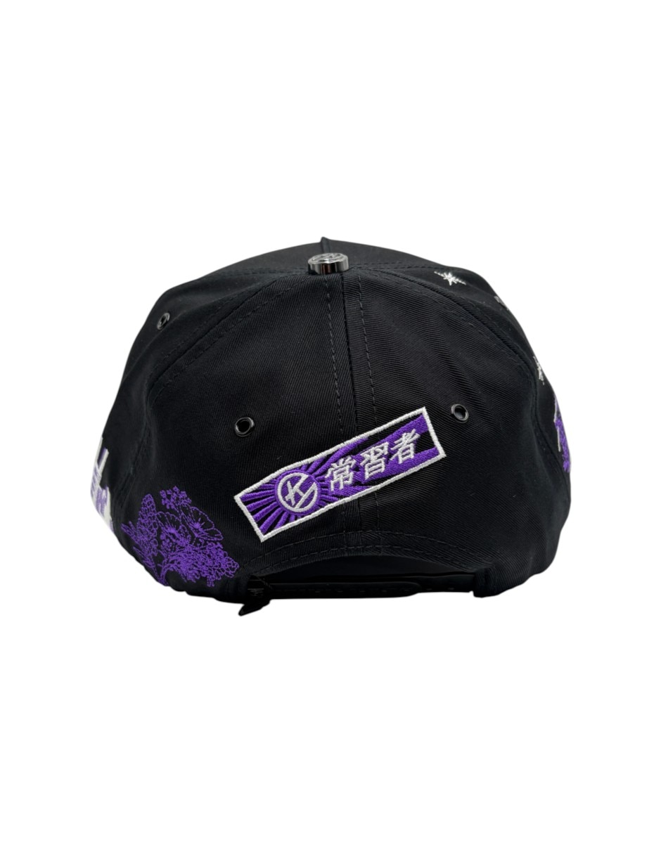 Gorra visera curva snapback casual para hombre 2