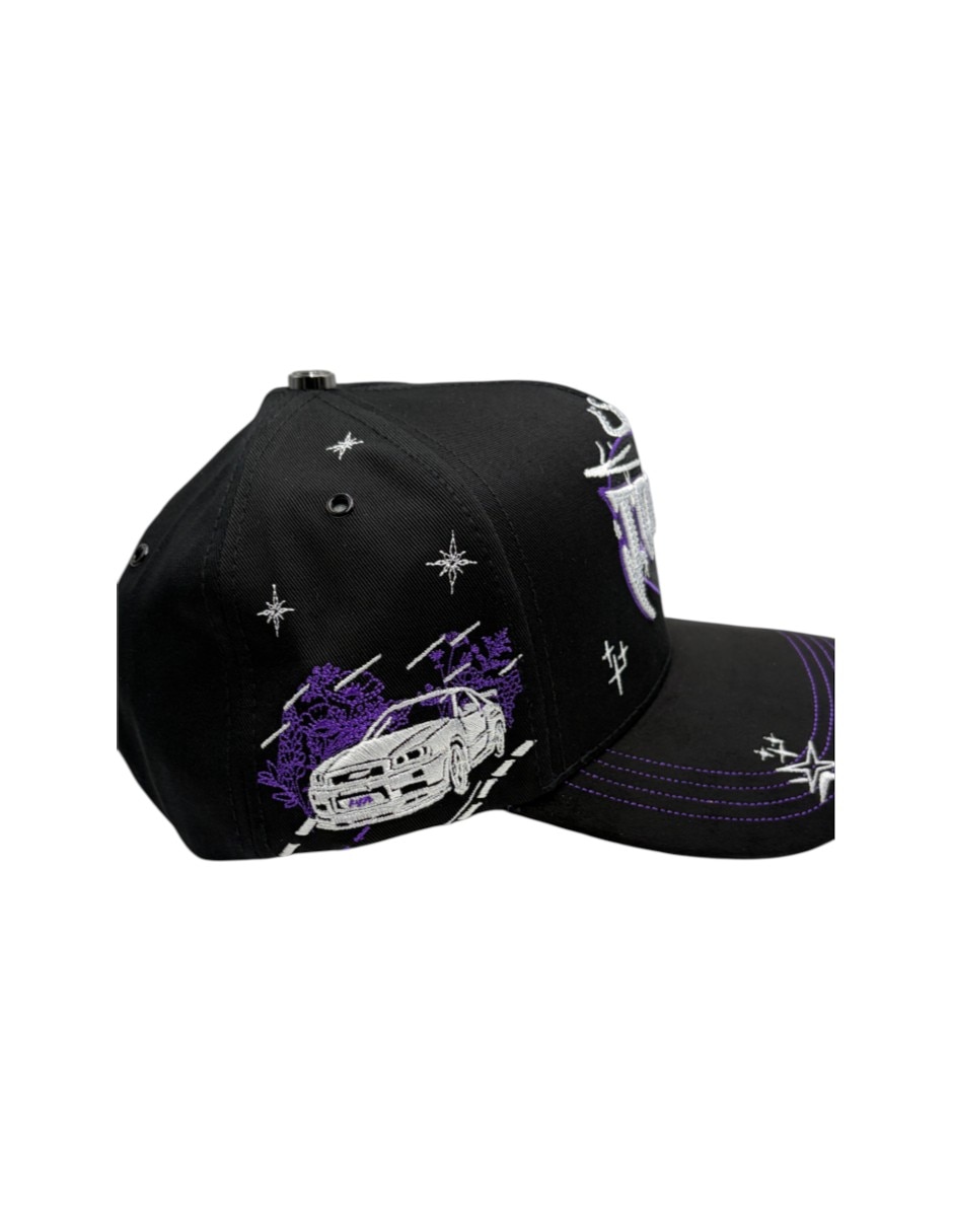 Gorra visera curva snapback casual para hombre 7