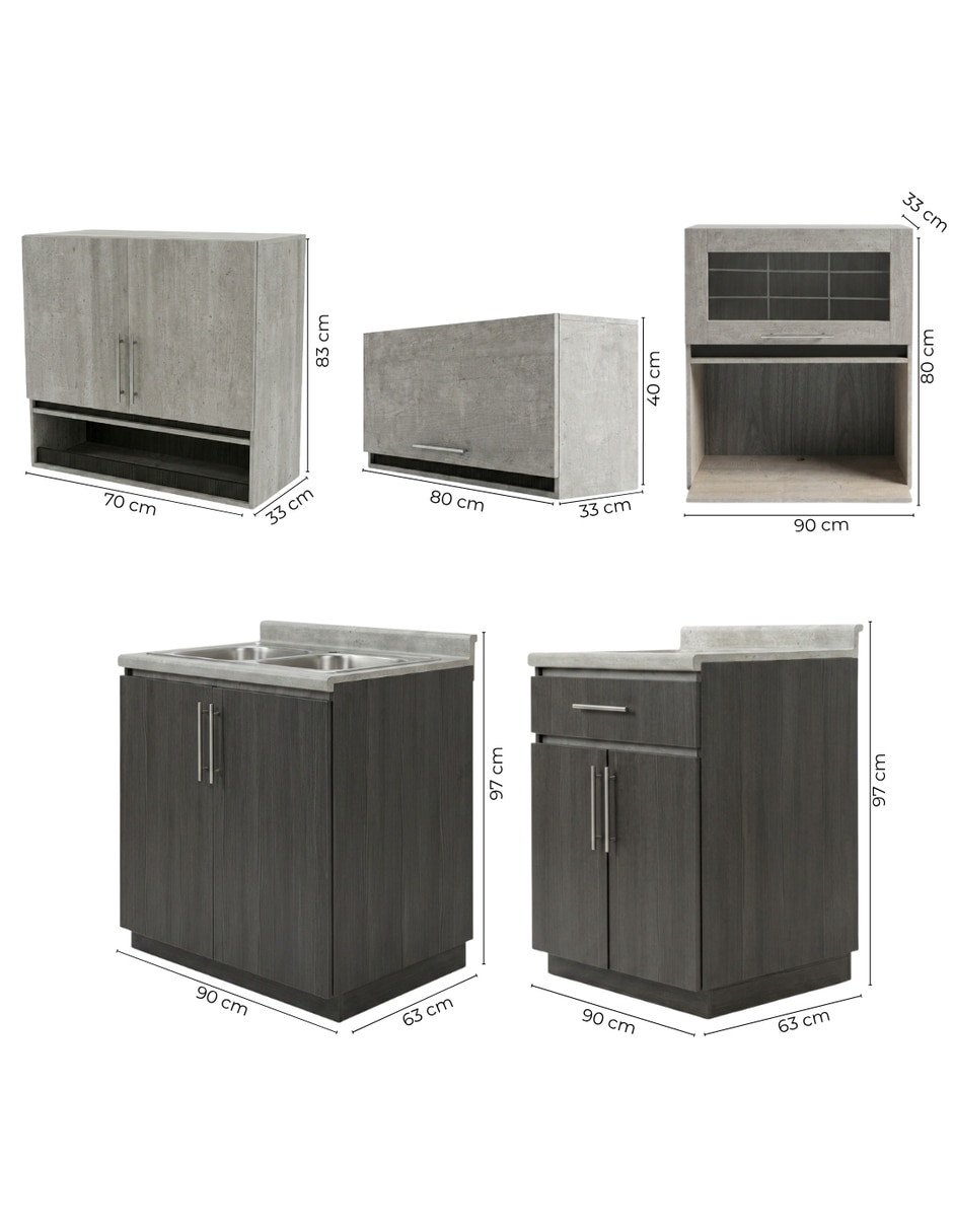 Cocina integral delizia 14