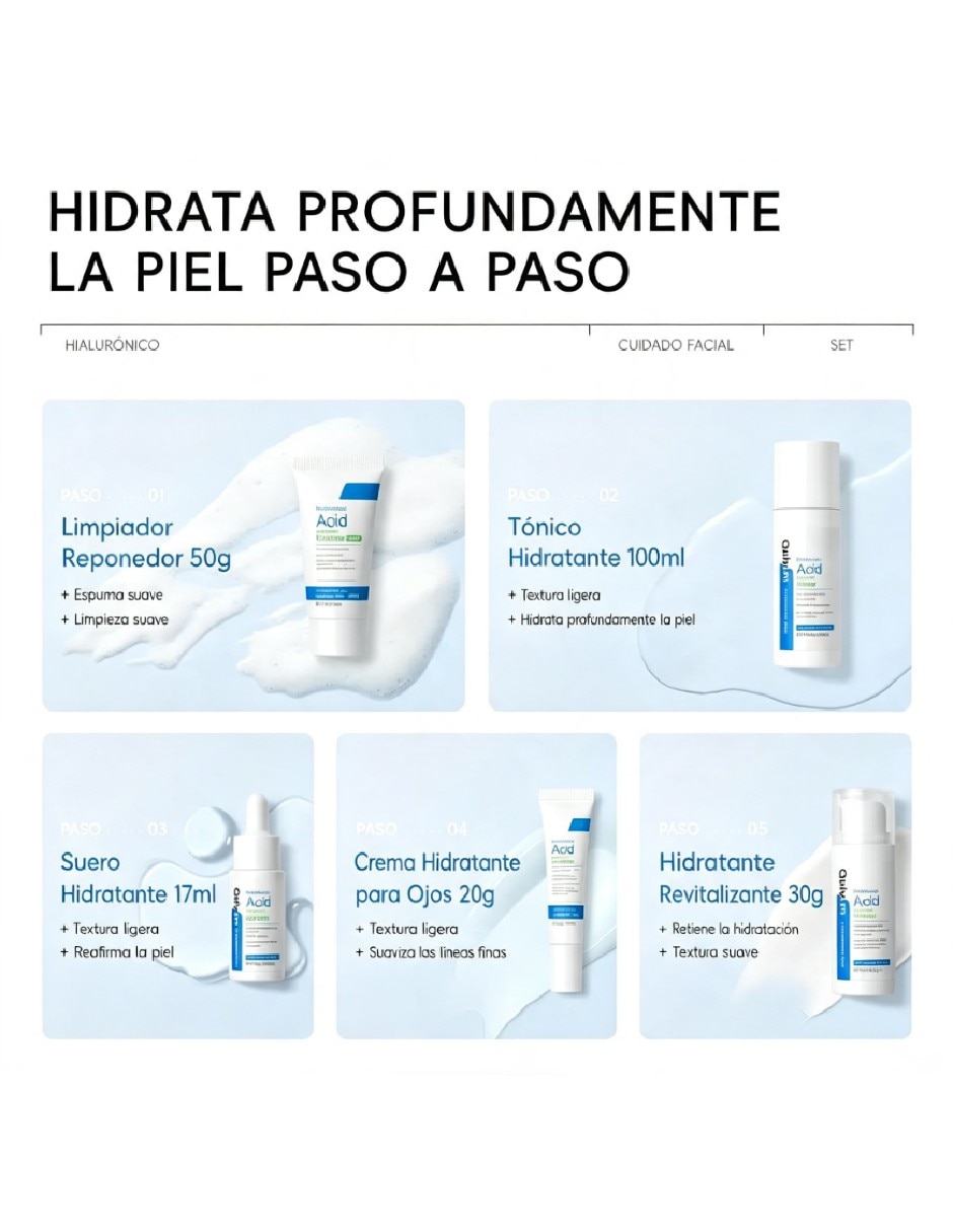 Tratamiento facial con ácido hialurónico hidratante 2