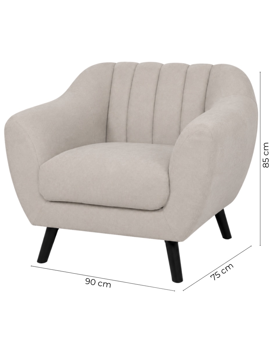 Sillón doria de terciopelo 6