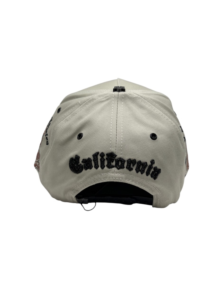 Gorra visera curva snapback casual para hombre 2